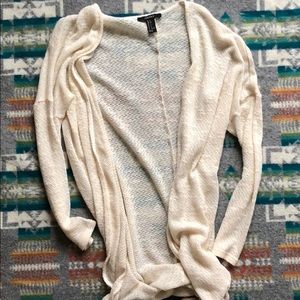 Cream knit cardigan